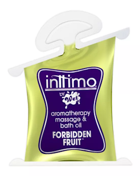 Inttimo by Wet Aromatherapy Massage And Bath Oil Forbidden Fruit 10ml Pillow Pack