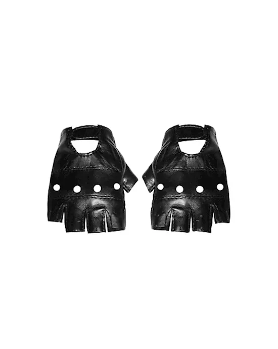 Fingerless Moto Gloves