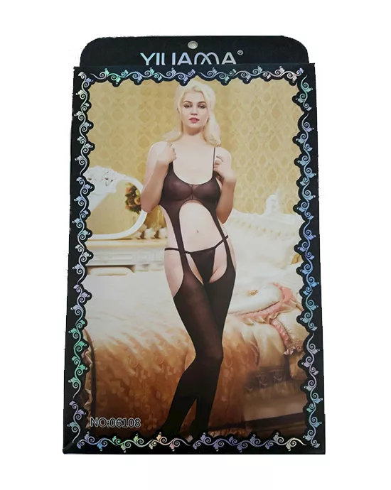 Sheer Suspender Bodystocking