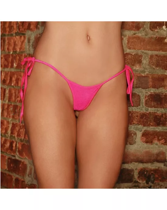 Side-Tie V-String Panty
