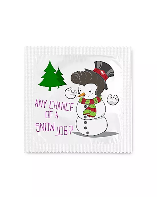 Funny Condom Any chance of a Snow Job?