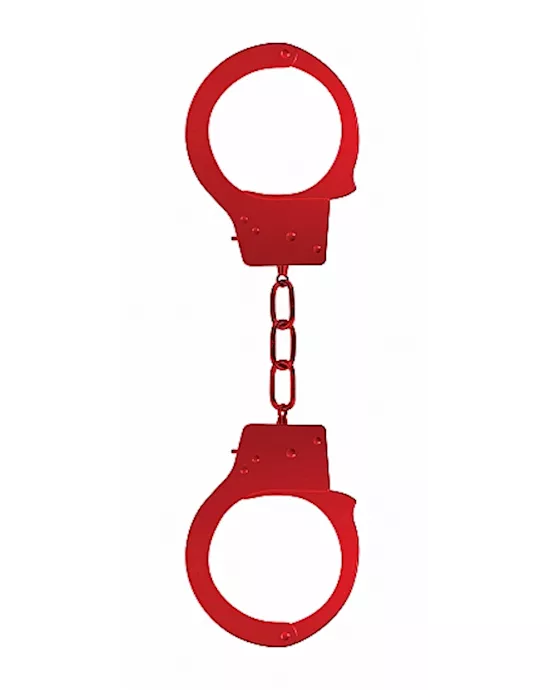 Beginners Handcuffs Red
