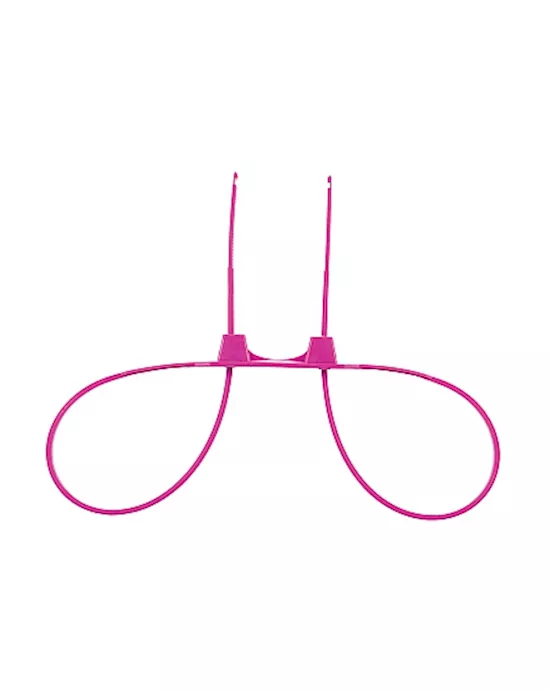 Zip Tie Cuffs Pink