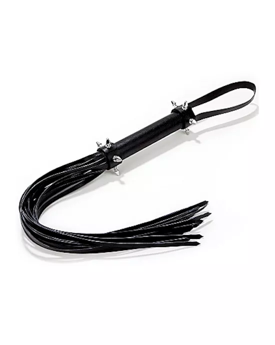 Spiked Leather Whip