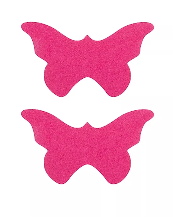 Nipple Sticker Butterfly Pink