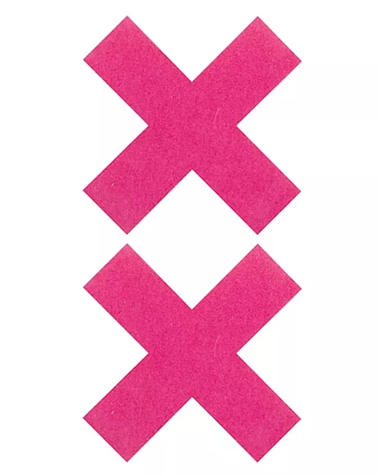 Nipple Sticker Cross Pink