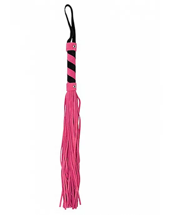 Whip Suede Pink Black