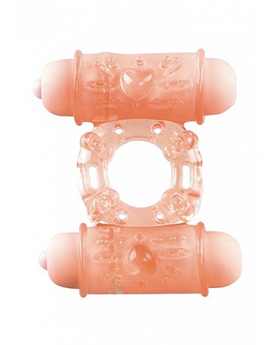 Double Vibrating Bullet Ring