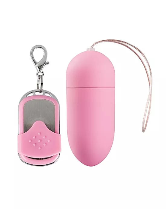 10 Speed Remote Vibrating Egg Big Pink