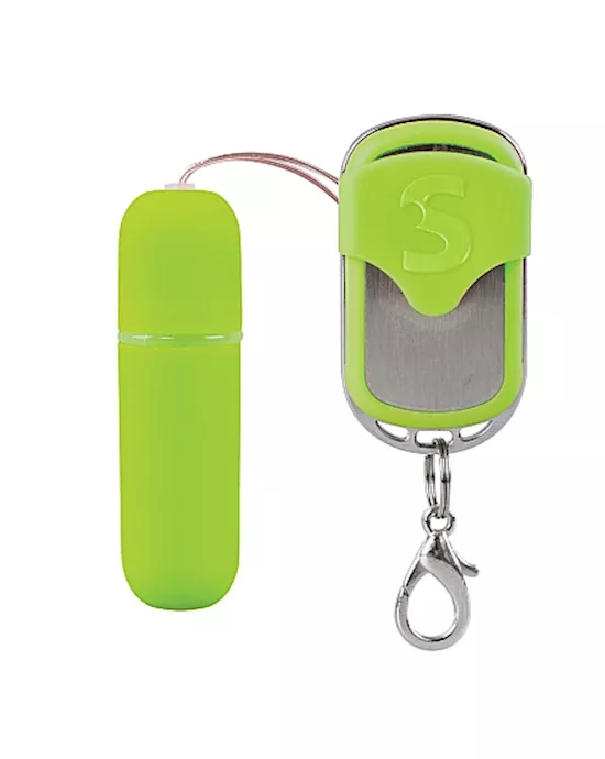 Remote Vibrating Bullet Green