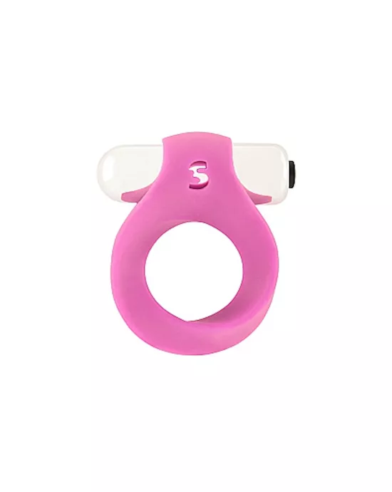 Vibrating Endless Cockring Pink