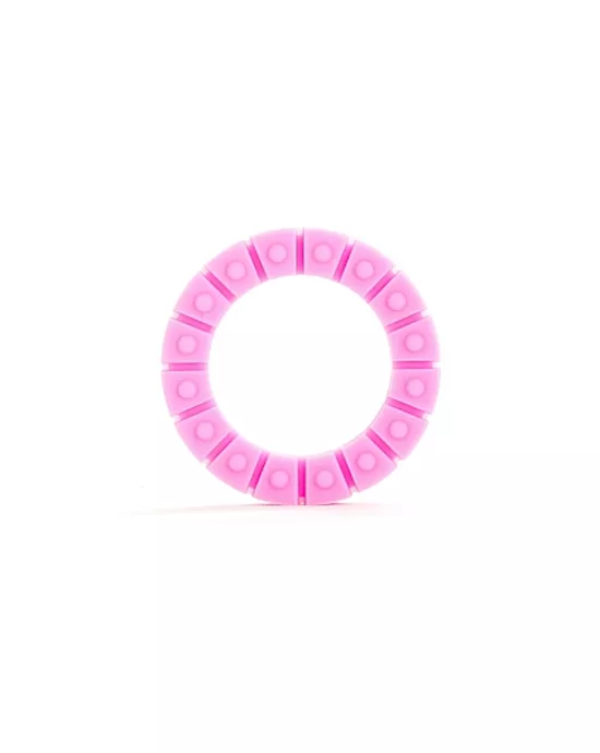Silicone Love Wheel Small Pink