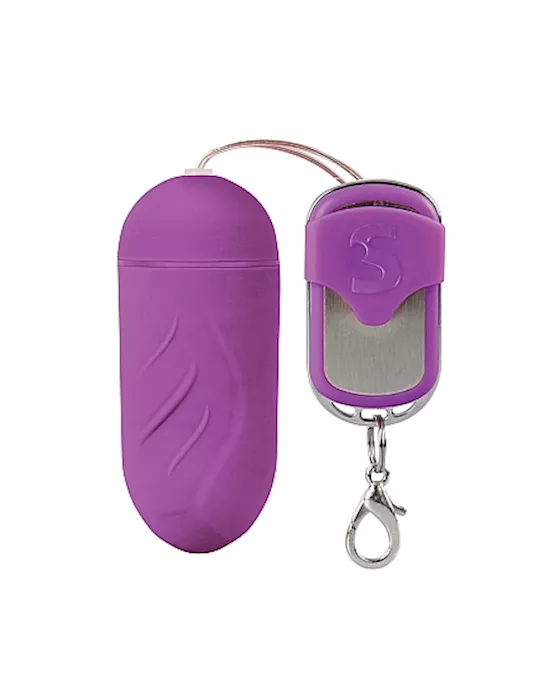 Ribbed Egg Purple
