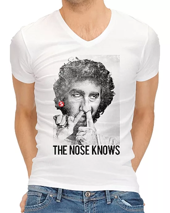 Funny Shirts The Nose Knows M