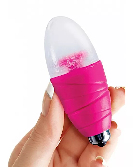 Vibrating Ice Massager Big Pink