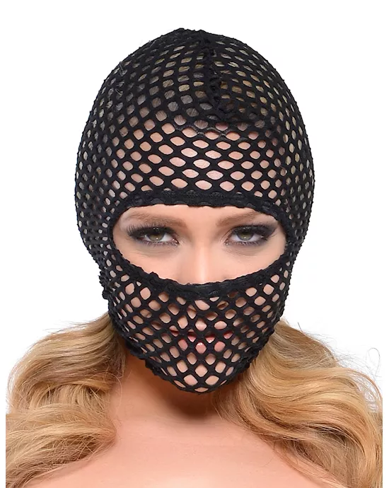 Fetish Fantasy Series Fishnet Hood
