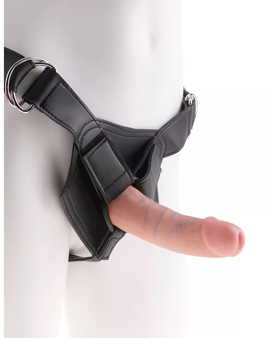 King Cock Strap-on Harness With 6 Inch Cock