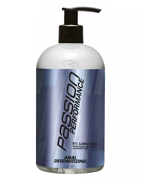 Passion Performance Anal Desensitizing Lube 16oz 473 ml