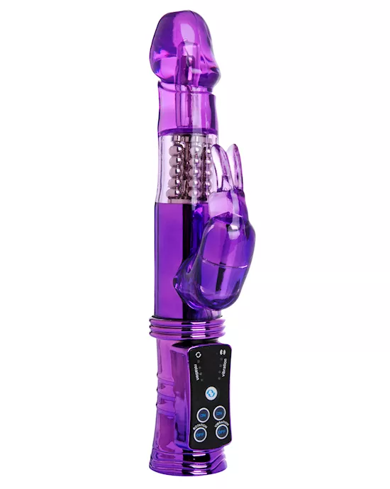 Rotating and Vibrating Compact Purple Rabbit Vibe