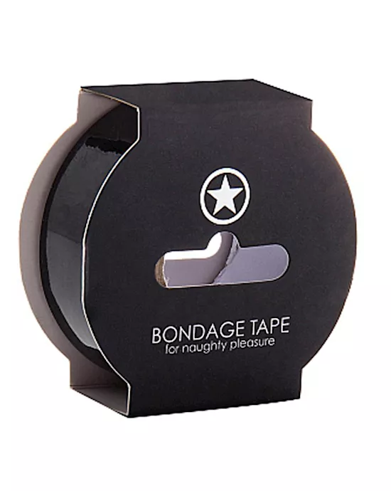 Non Sticky Bondage Tape 175 Meter Black