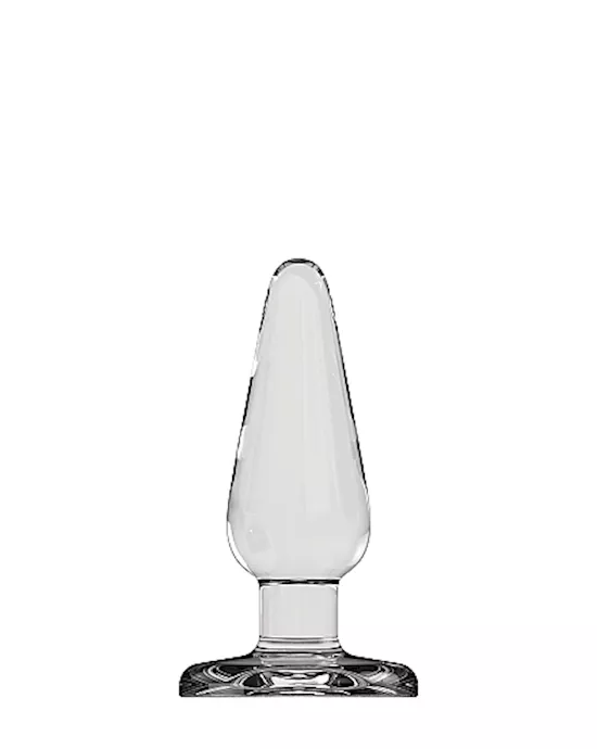 Bottom Line Buttplug Glass 4 in Model 1