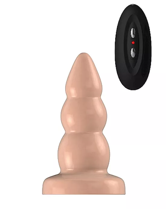 Bottom Line Rubber Vibrating Butt Plug