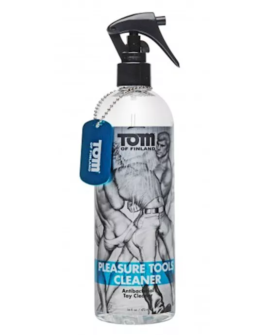 Tom of Finland Pleasure Tools Cleaner 16 oz 473 ml