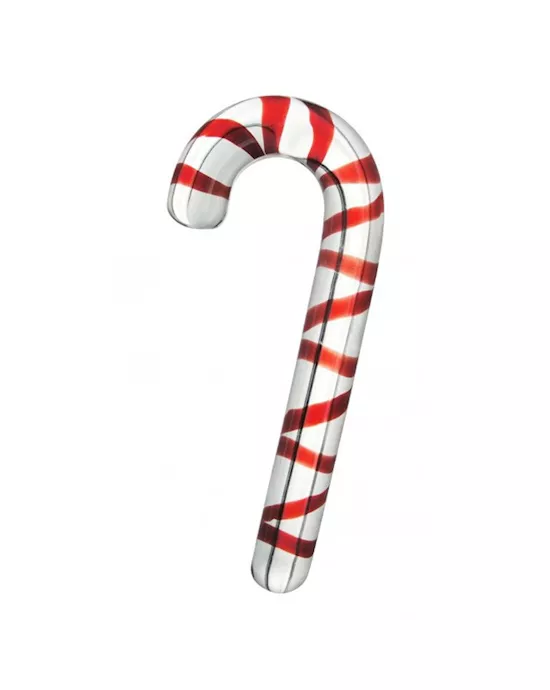 Candy Cane Glass Massager