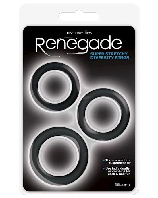 Renegade Diversity Rings Black