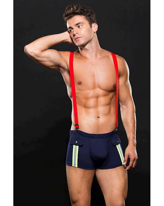 Envy Fireman Bottom With Suspenders 2 Piece