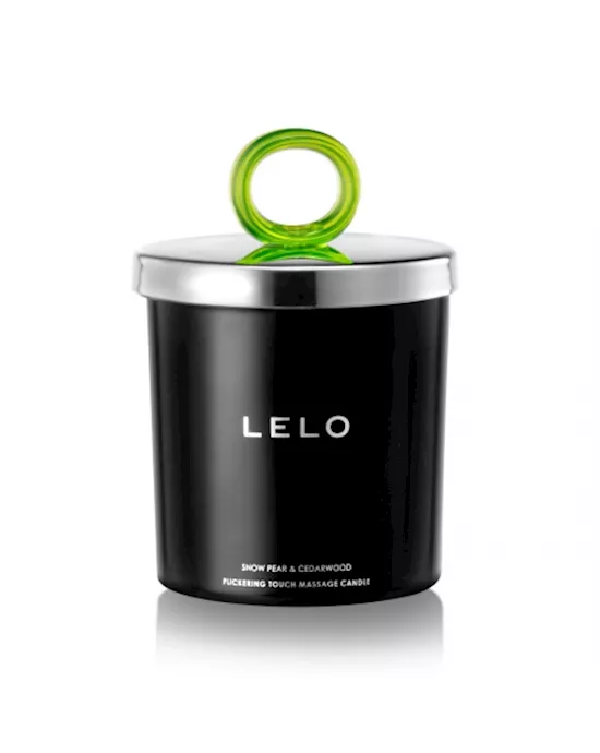 Lelo Snow Pear & Cedarwood Massage Candle