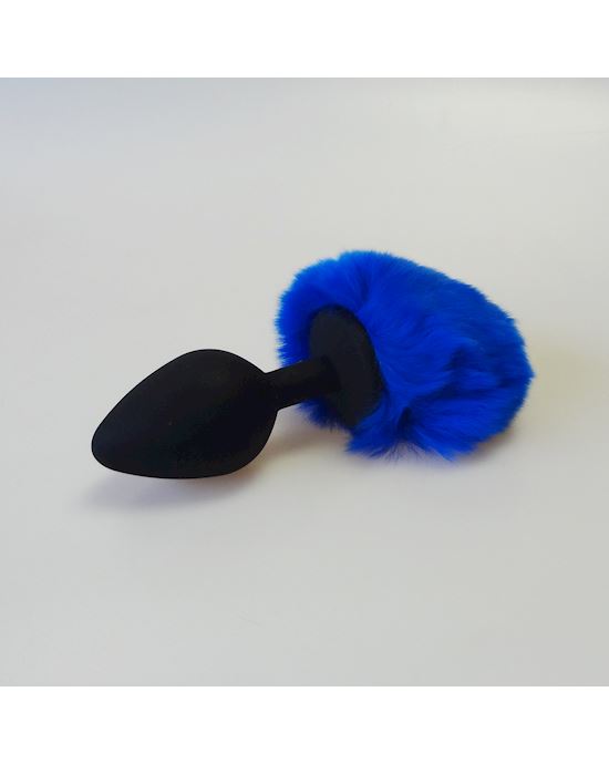 Fluffy Bunny Silicone Butt Plug