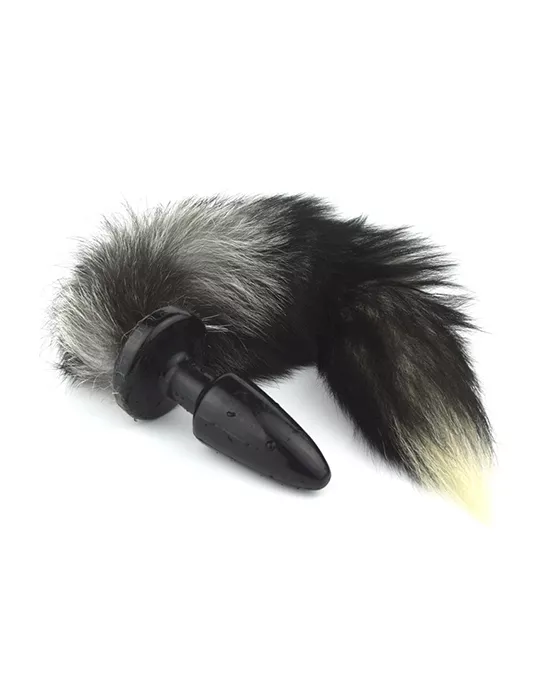 Silicone Butt Plug With Tail
