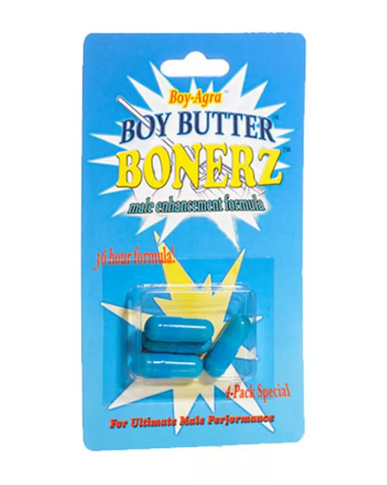 Boy Butter Bonerz Boy Agra 4 Pack