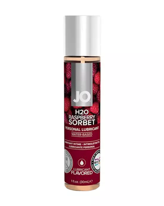 JO H2O Flavored Lubricant Raspberry Sorbet 1Floz/30ml