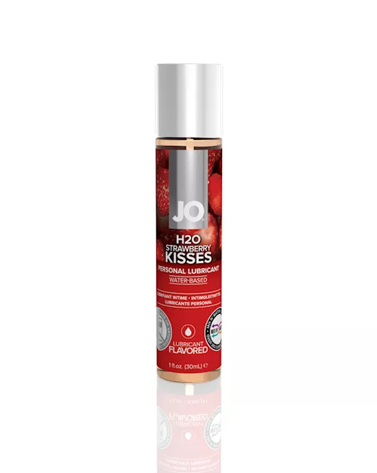 Jo H2o Flavored Lubricant Strawberry Kisses 30ml