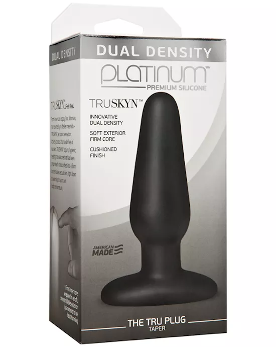 Platinum The Tru Plug Taper Black