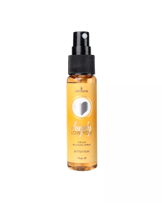 Sensuva Throat Relaxing Spray Butter Rum