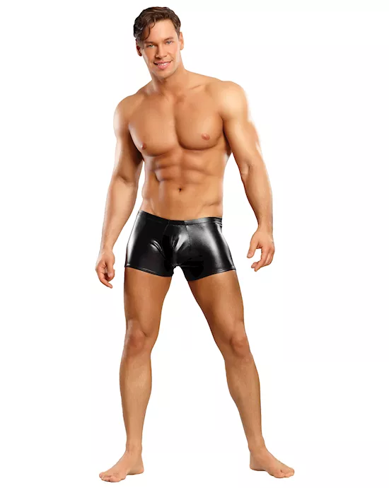 RUBBER POUCH SHORT BLACK Medium