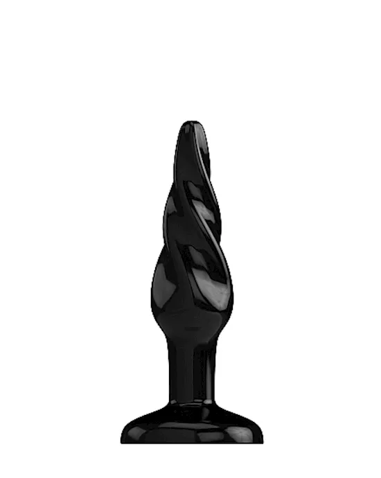 Buttplug Rubber 5 Inch Model 5 Black