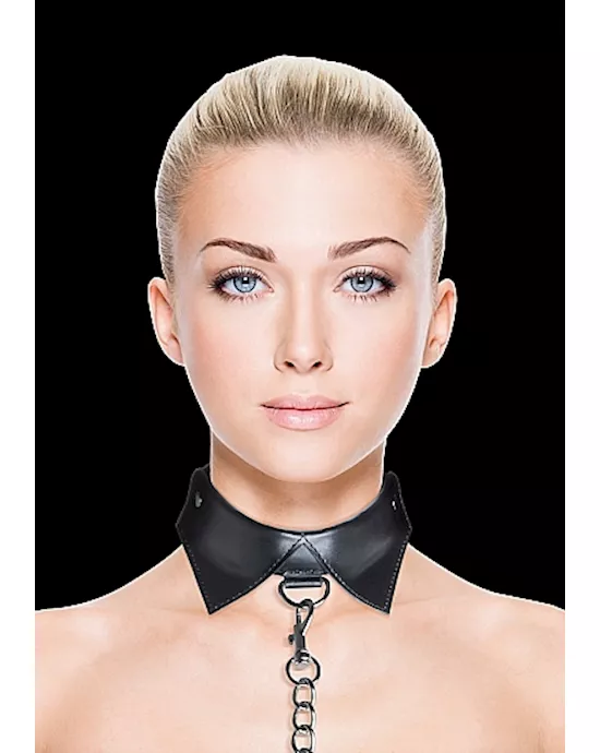 Exclusive Collar & Leash Black