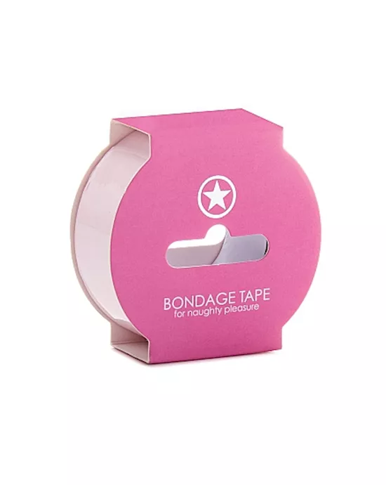 Non Sticky Bondage Tape 175 meter Light Pink