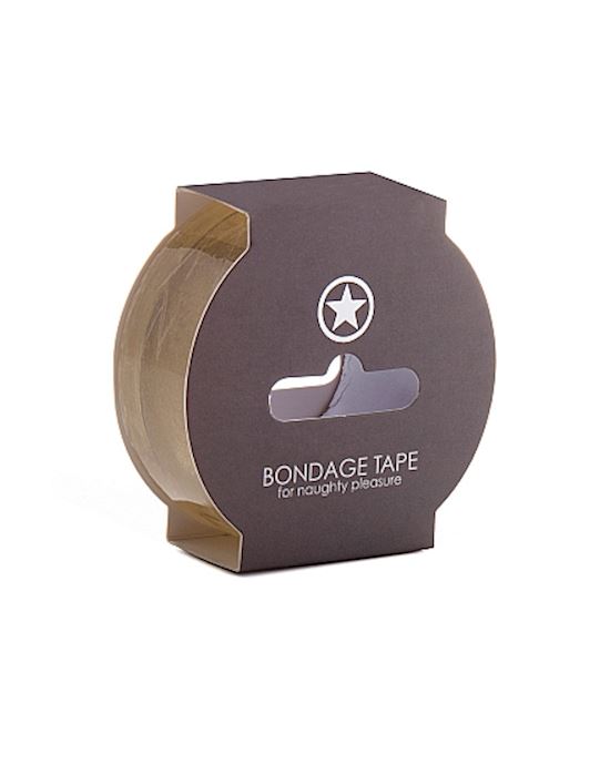 Non Sticky Bondage Tape 175 Meter Transparent