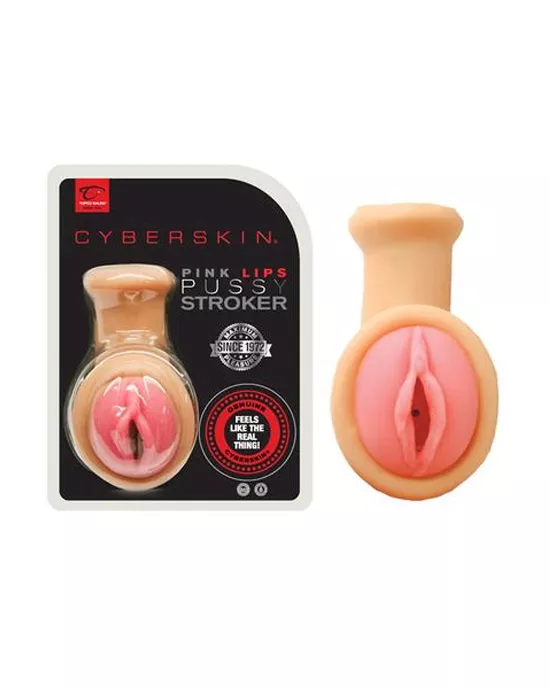 TLC CyberSkin Pink Lips Pussy Stroker