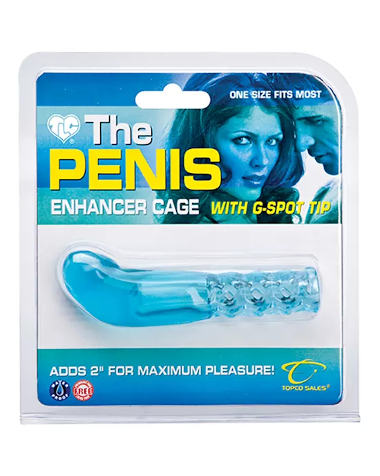 TLC The Penis Enhancer Cage with G-Spot Tip
