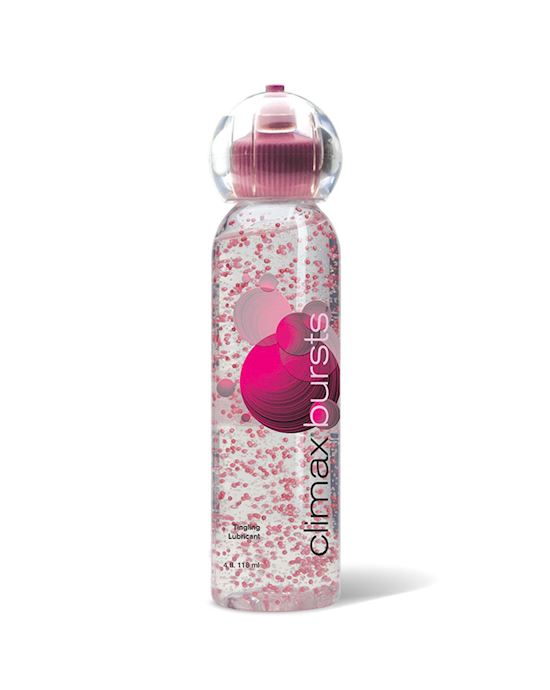 Climax Bursts Tingling Lubricant 4 Fl Oz 118 Ml Bottle