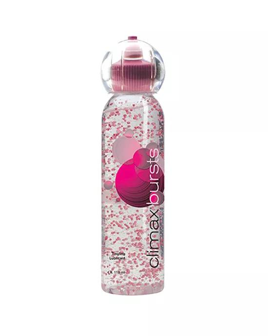 Climax Bursts Tingling Lubricant 4 fl oz 118 ml Bottle