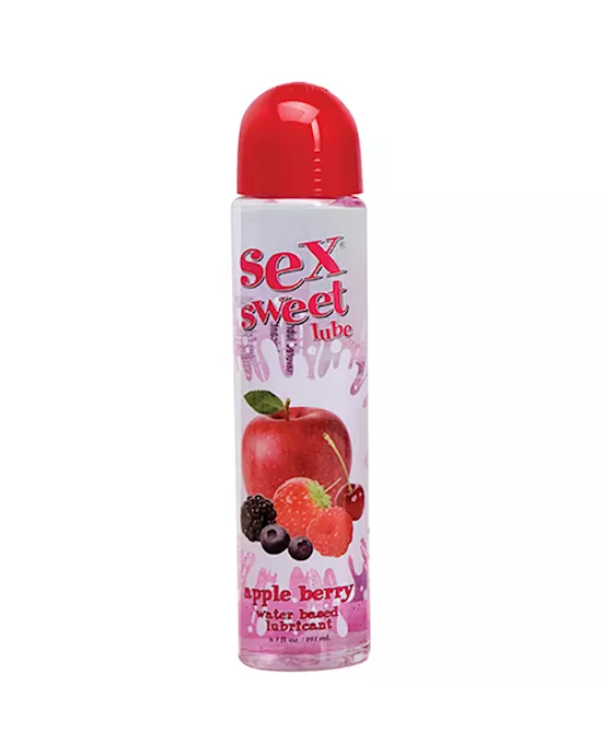 Sex Sweet Lube Apple  67 oz 197 mL Bottle