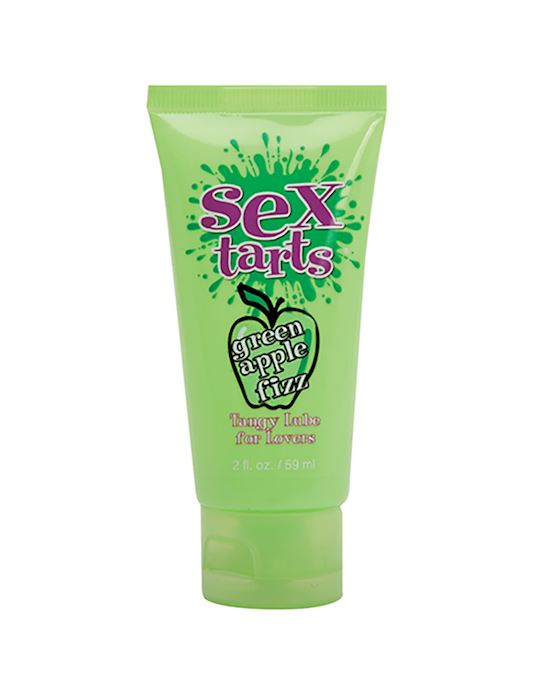Sex Tarts Lube Green Apple Fizz 2 Fl Oz 59 Ml Tube