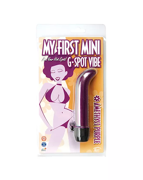 My First Mini G-Spot 5.5 Inch Vibe Amethyst Purple